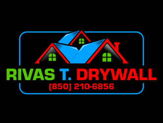 RIVAS T. DRYWALL logo design by ingepro