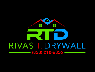 RIVAS T. DRYWALL logo design by ingepro