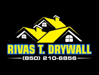 RIVAS T. DRYWALL logo design by J0s3Ph