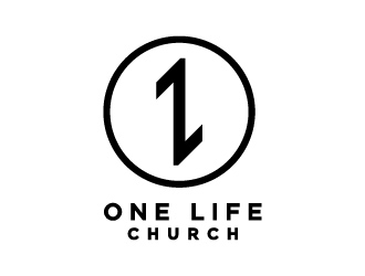 One Life Church logo design by treemouse