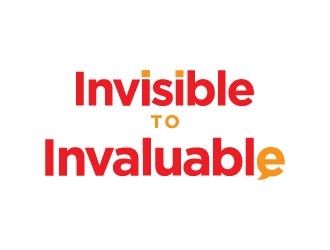 Invisible to Invaluable logo design by maserik