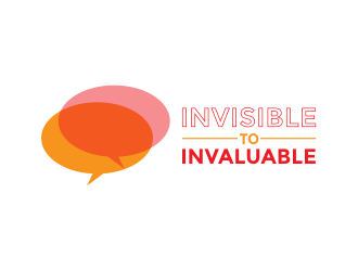 Invisible to Invaluable logo design by Girly