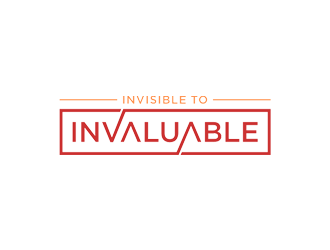 Invisible to Invaluable logo design by ArRizqu