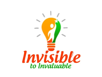 Invisible to Invaluable logo design by AamirKhan