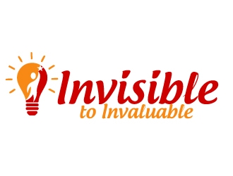 Invisible to Invaluable logo design by AamirKhan