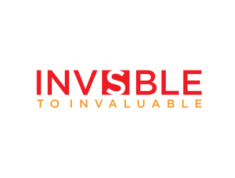 Invisible to Invaluable logo design by scolessi