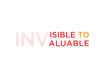 Invisible to Invaluable logo design by scolessi