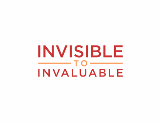 Invisible to Invaluable logo design by febri