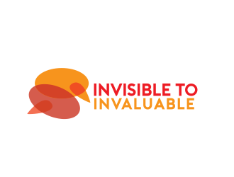 Invisible to Invaluable logo design by serprimero