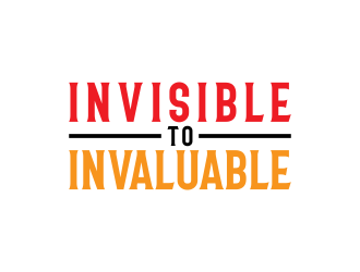 Invisible to Invaluable logo design by Kruger