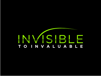 Invisible to Invaluable logo design by bricton