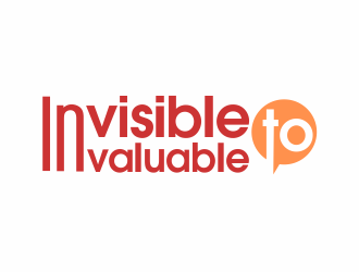 Invisible to Invaluable logo design by up2date