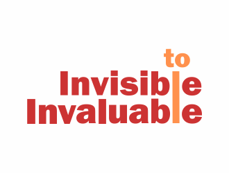 Invisible to Invaluable logo design by up2date