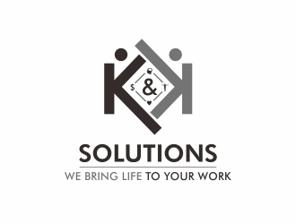 K&K Solutions logo design by langitBiru