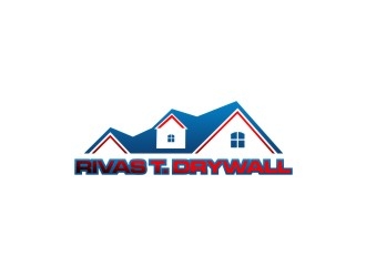 RIVAS T. DRYWALL logo design by sodimejo