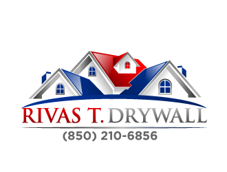 RIVAS T. DRYWALL logo design by THOR_