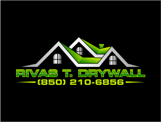 RIVAS T. DRYWALL logo design by meliodas