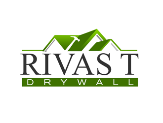 RIVAS T. DRYWALL logo design by kunejo