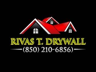 RIVAS T. DRYWALL logo design by usef44