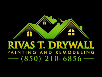 RIVAS T. DRYWALL logo design by akilis13