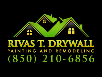 RIVAS T. DRYWALL logo design by akilis13