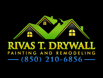 RIVAS T. DRYWALL logo design by akilis13