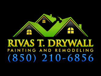 RIVAS T. DRYWALL logo design by akilis13