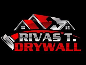 RIVAS T. DRYWALL logo design by jaize