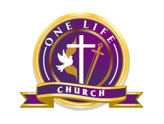 One Life Church logo design by AamirKhan