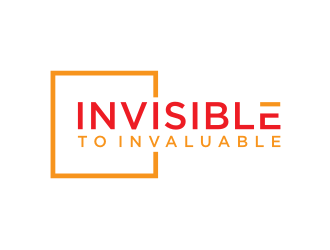 Invisible to Invaluable logo design by puthreeone