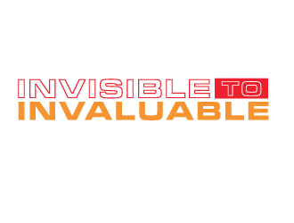 Invisible to Invaluable logo design by Ultimatum