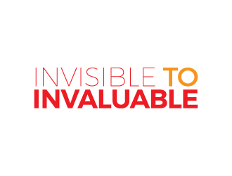 Invisible to Invaluable logo design by denfransko