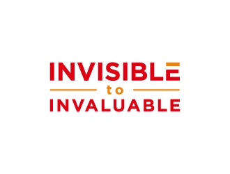 Invisible to Invaluable logo design by BrainStorming