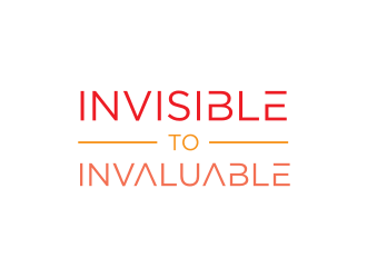 Invisible to Invaluable logo design by Barkah