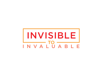 Invisible to Invaluable logo design by Barkah