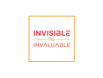 Invisible to Invaluable logo design by Barkah