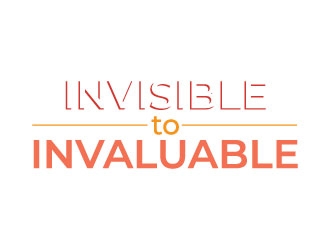 Invisible to Invaluable logo design by sanworks