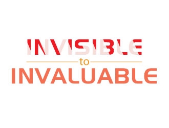 Invisible to Invaluable logo design by sanworks