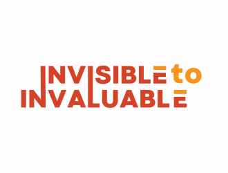 Invisible to Invaluable logo design by up2date