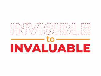 Invisible to Invaluable logo design by mutafailan