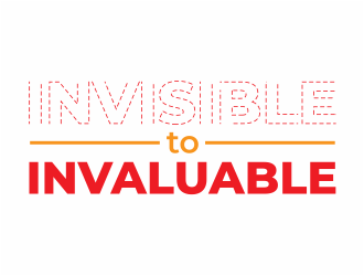 Invisible to Invaluable logo design by mutafailan