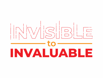 Invisible to Invaluable logo design by mutafailan