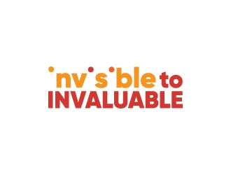 Invisible to Invaluable logo design by Erasedink