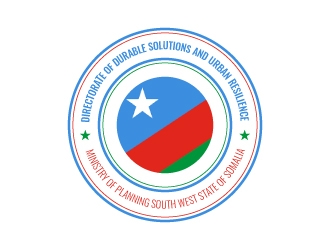 Directorate of Durable Solutions and Urban Resilience, Ministry of Planning South West State of Somalia  logo design by aryamaity