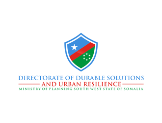 Directorate of Durable Solutions and Urban Resilience, Ministry of Planning South West State of Somalia  logo design by alby