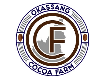 OKASSANG COCOA FARM logo design by Suvendu