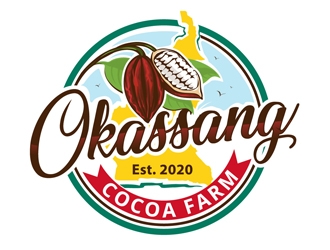 OKASSANG COCOA FARM logo design by DreamLogoDesign