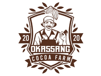 OKASSANG COCOA FARM logo design by DreamLogoDesign