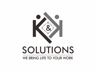 K&K Solutions logo design by langitBiru