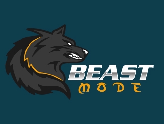 BEAST MODE logo design by AamirKhan